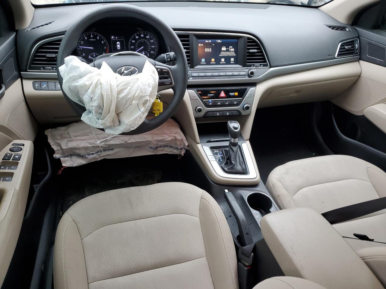 2018 Hyundai Elantra VIN 5NPD84LF1JH244360 Copart auction photo, front end damage thumbnail 8