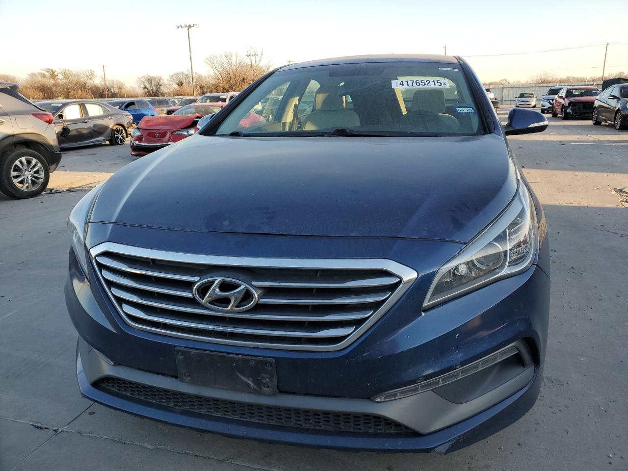 2017 Hyundai Sonata VIN 5NPE34AF5HH506333 Copart auction photo, rear end damage thumbnail 5