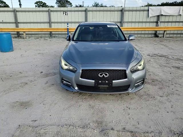 2017 Infiniti Q50 VIN JN1EV7AP1HM735895 Copart auction photo, rear end damage thumbnail 10