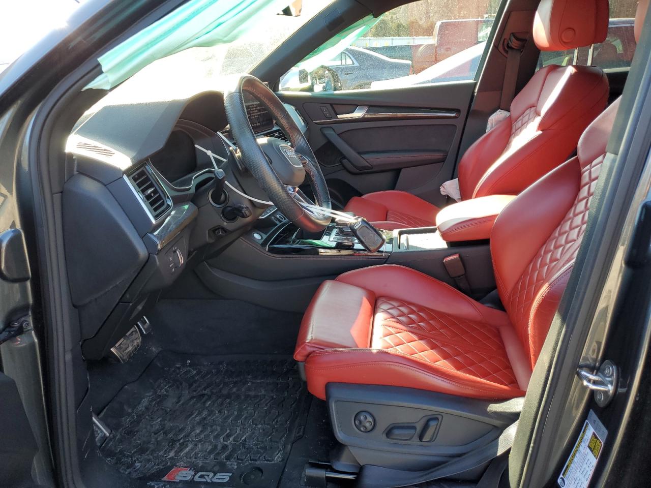 2021 Audi SQ5 VIN WA1B4AFY3M2009277 Copart auction photo, side damage thumbnail 7