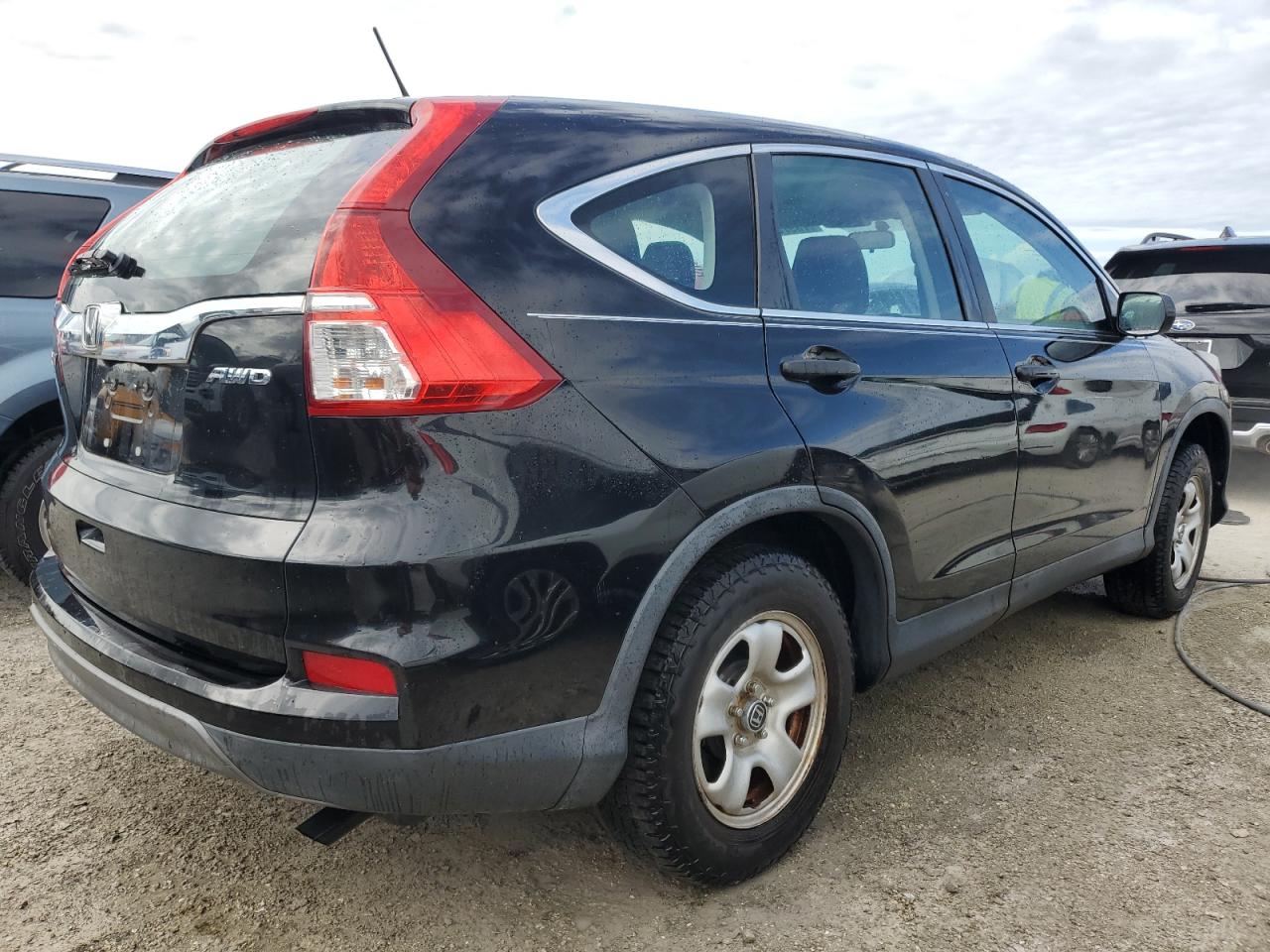 2015 Honda CR-V VIN 5J6RM4H39FL017723 Copart auction photo, water/flood damage thumbnail 3