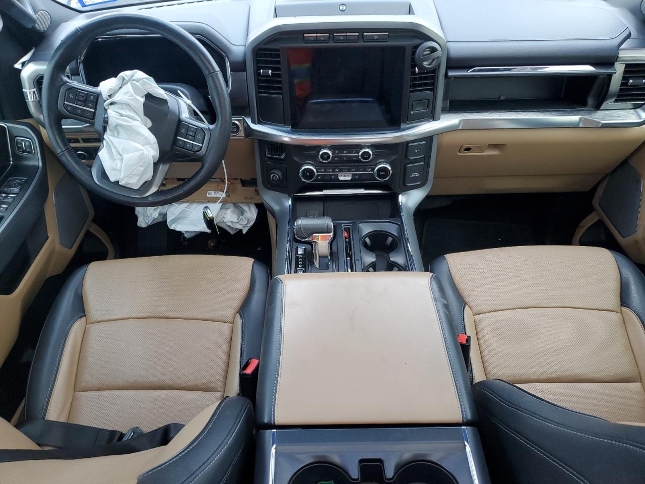 2022 Ford F-150 VIN 1FTEW1C84NFA46866 Copart auction photo, all over damage thumbnail 8
