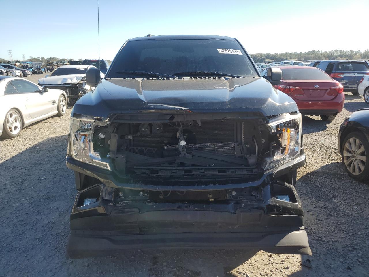 2018 Ford F-150 VIN 1FTMF1CB5JKD78209 Copart auction photo, front end damage thumbnail 5