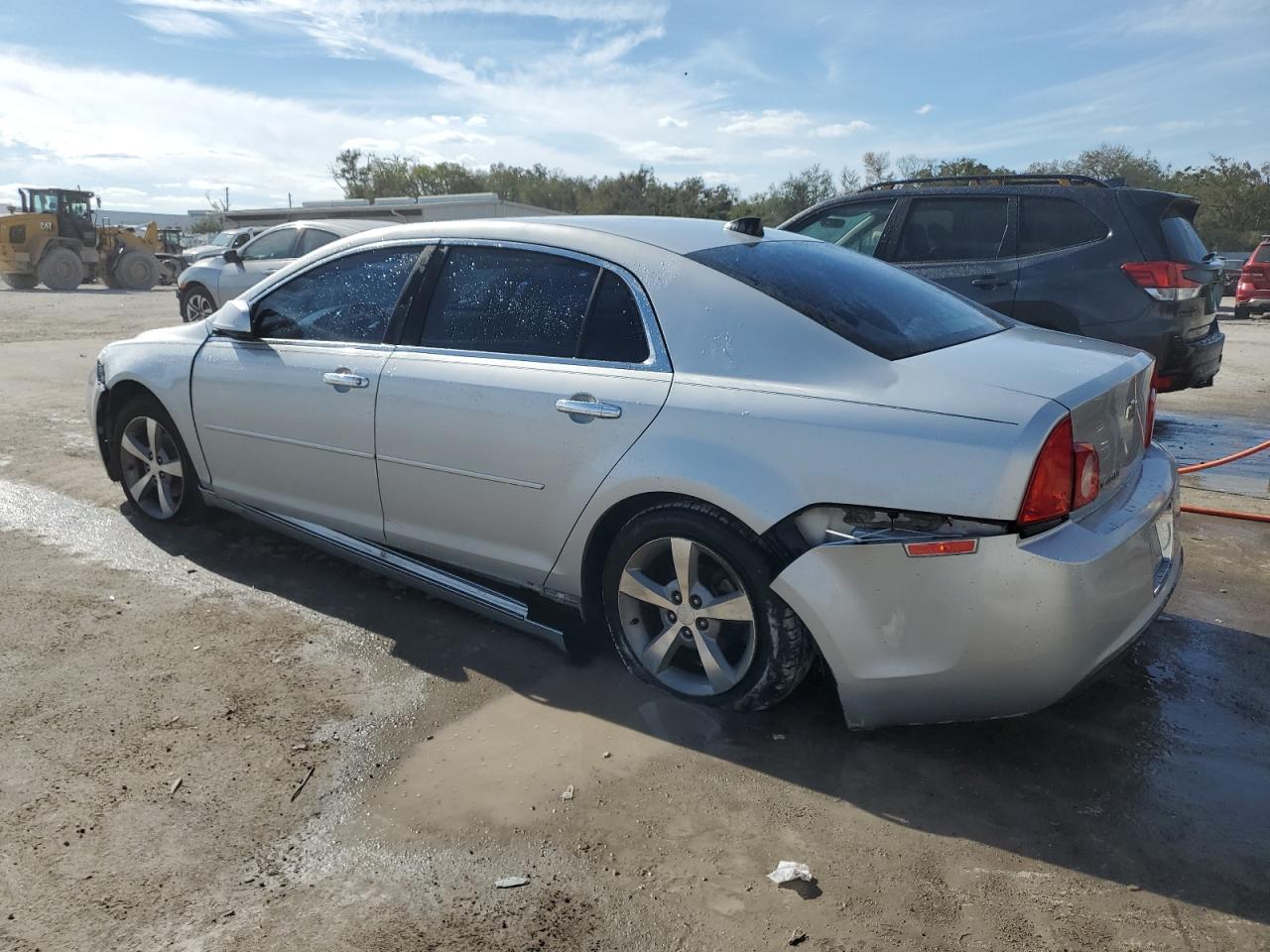 2012 Chevrolet Malibu VIN 1G1ZD5EU8CF375035 Copart auction photo, side / rear end damage thumbnail 2