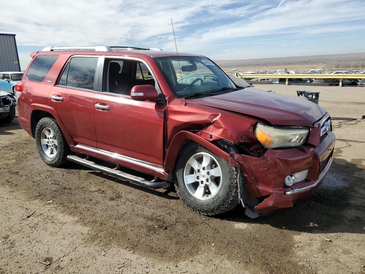 2012 Toyota 4Runner VIN JTEBU5JR9C5087908 Copart auction photo, side damage thumbnail 4