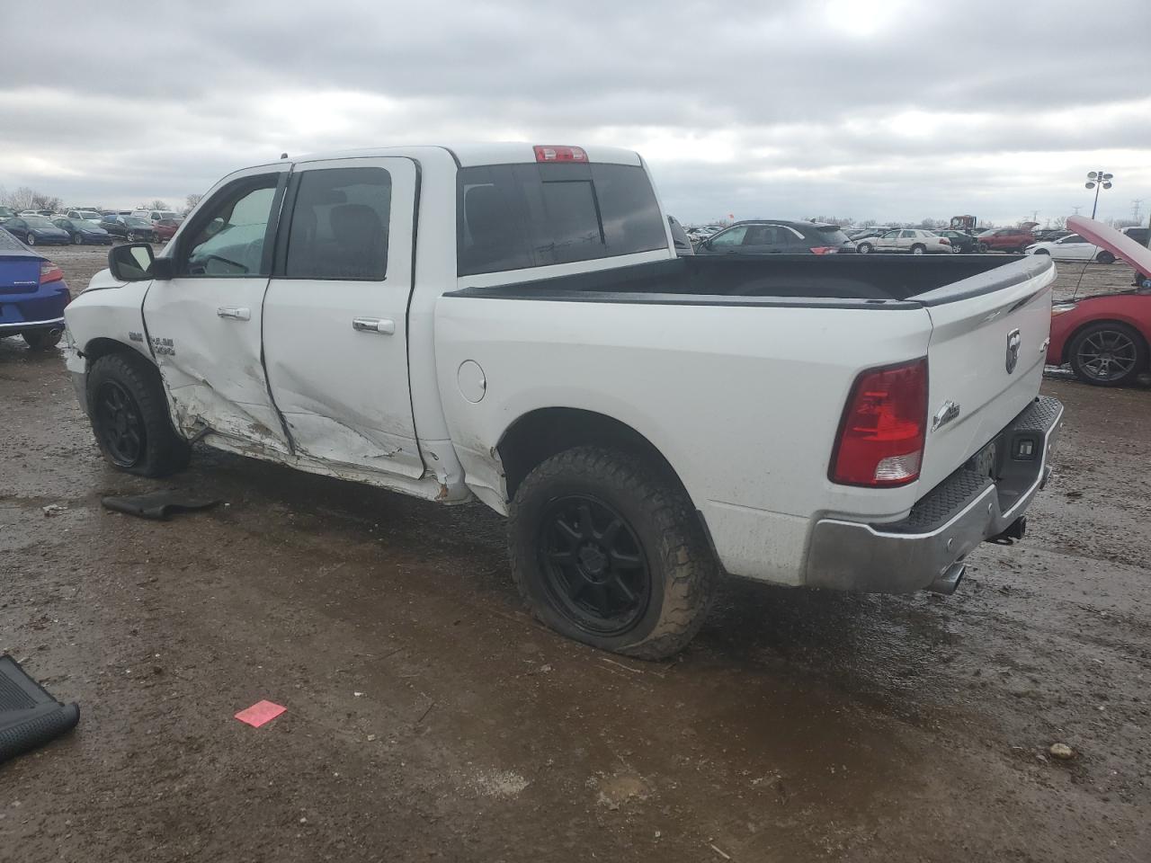 2017 RAM 1500 VIN 3C6RR7LT9HG593352 Copart auction photo, side / minor dent/scratches damage thumbnail 2