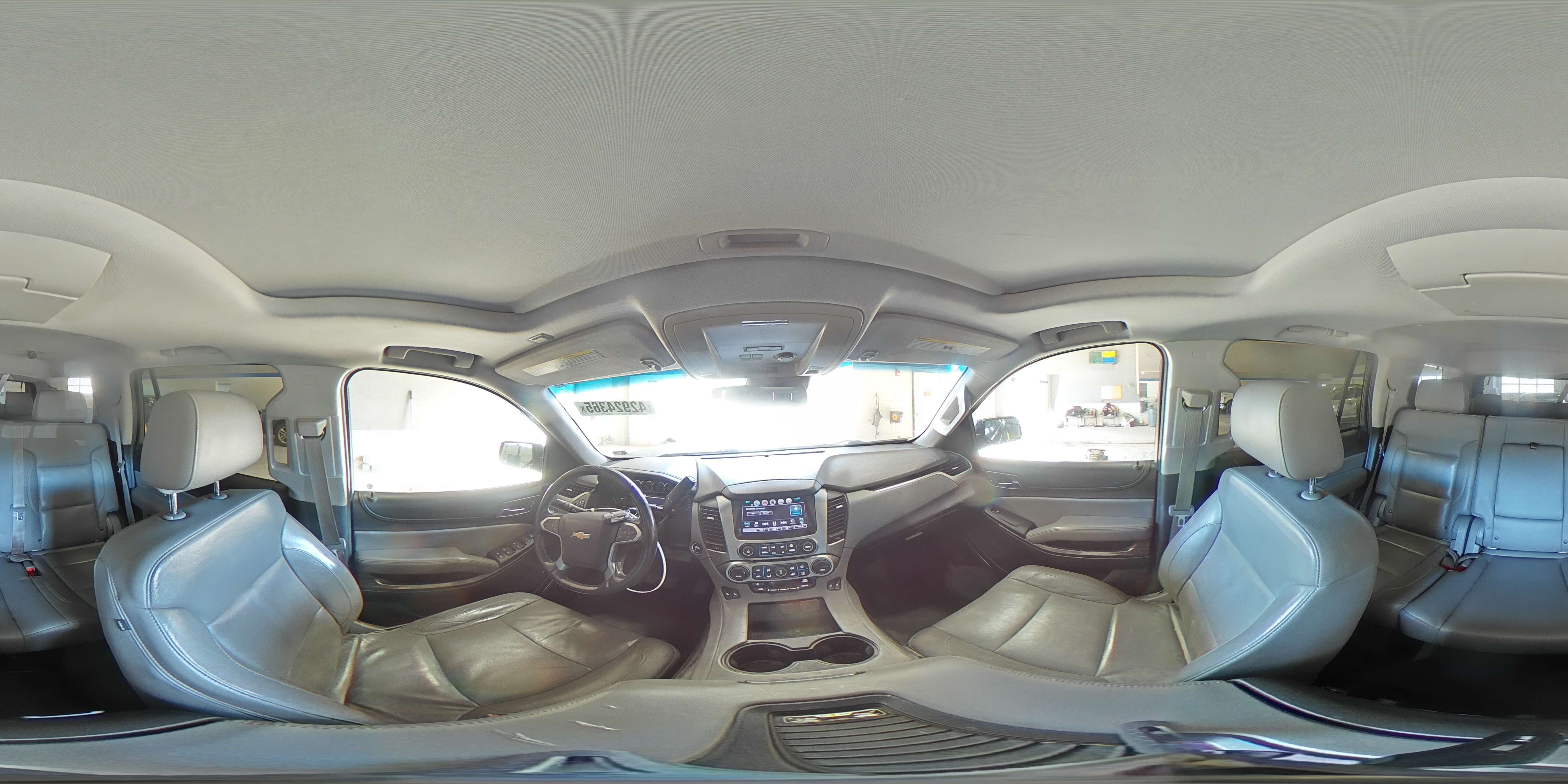2016 Chevrolet Tahoe VIN 1GNSKBKC0GR168689 Copart auction photo, front end / undercarriage damage thumbnail 13