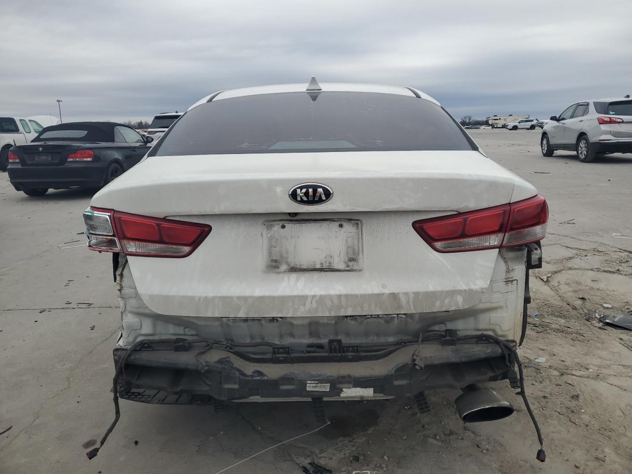 2017 KIA Optima VIN 5XXGT4L33HG149113 Copart auction photo, rear end damage thumbnail 6