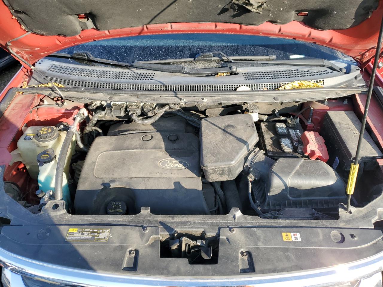 2012 Ford Edge VIN 2FMDK4JC0CBA85464 Copart auction photo, side damage thumbnail 13