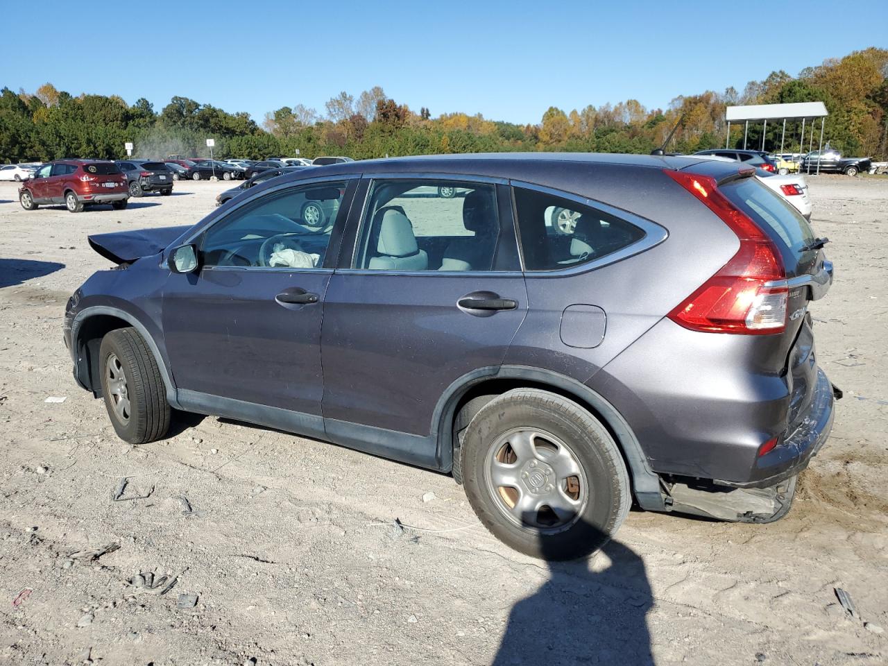 2015 Honda CR-V VIN 5J6RM4H32FL034427 Copart auction photo, front end / rear end damage thumbnail 2