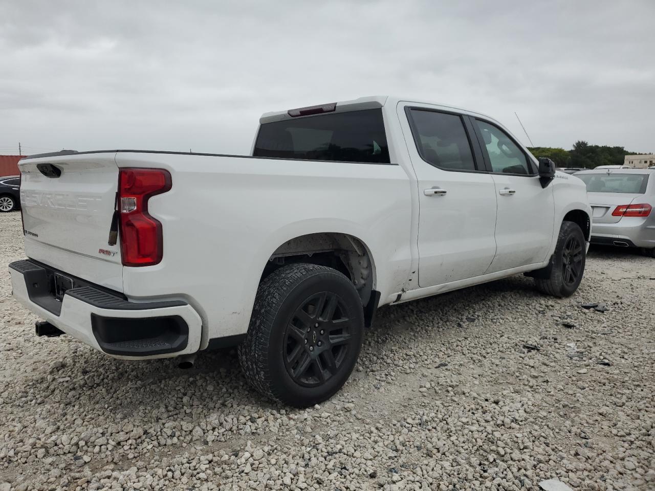 2023 Chevrolet Silverado VIN 2GCPADED0P1152857 Copart auction photo, front end / side damage thumbnail 3
