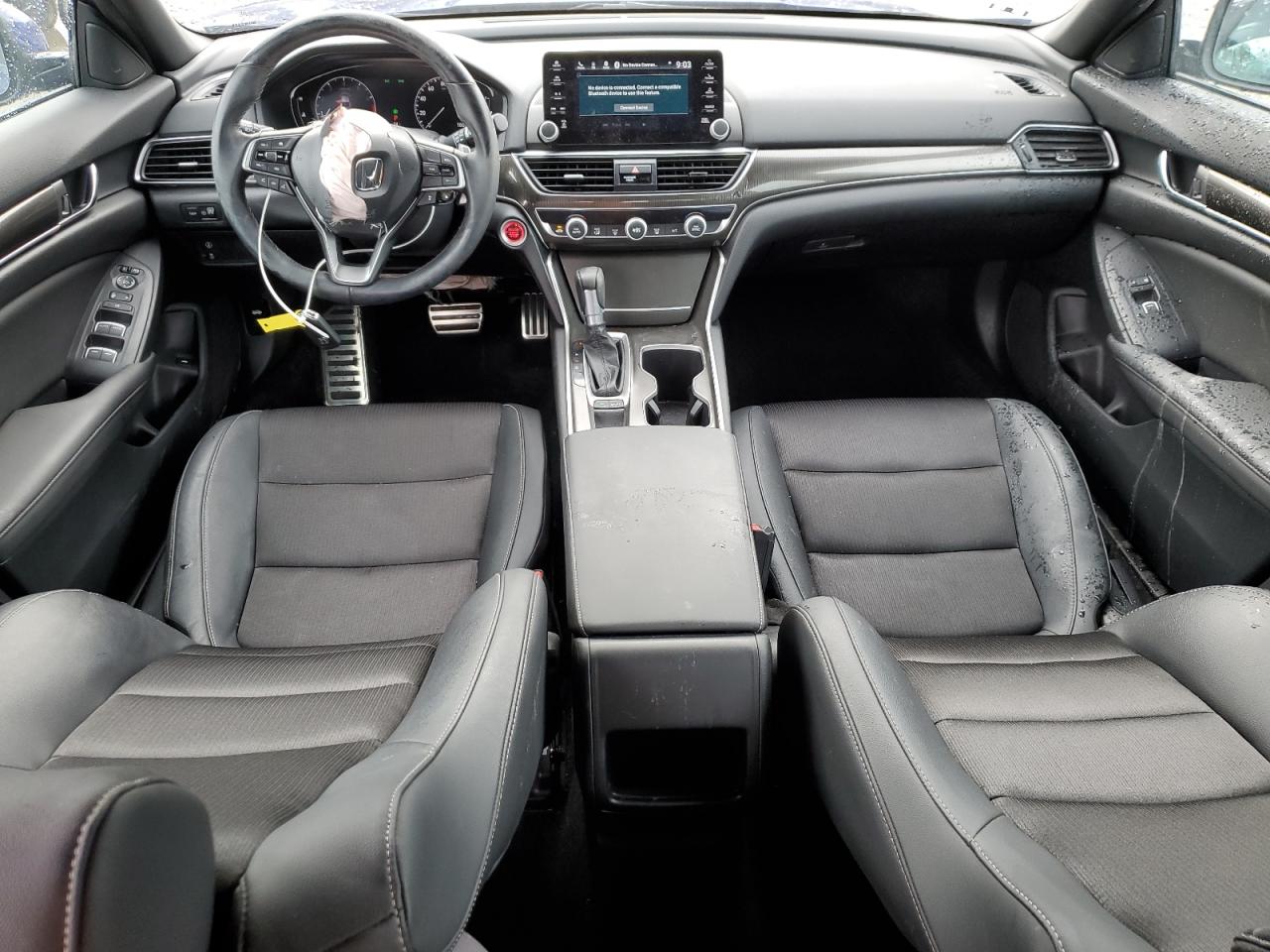 2019 Honda Accord VIN 1HGCV1F32KA153631 Copart auction photo, front end damage thumbnail 8
