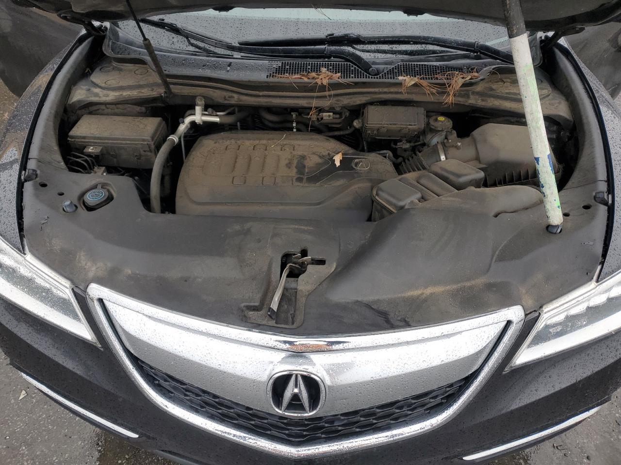 2014 Acura MDX VIN 5FRYD4H49EB045743 Copart auction photo, side damage thumbnail 12