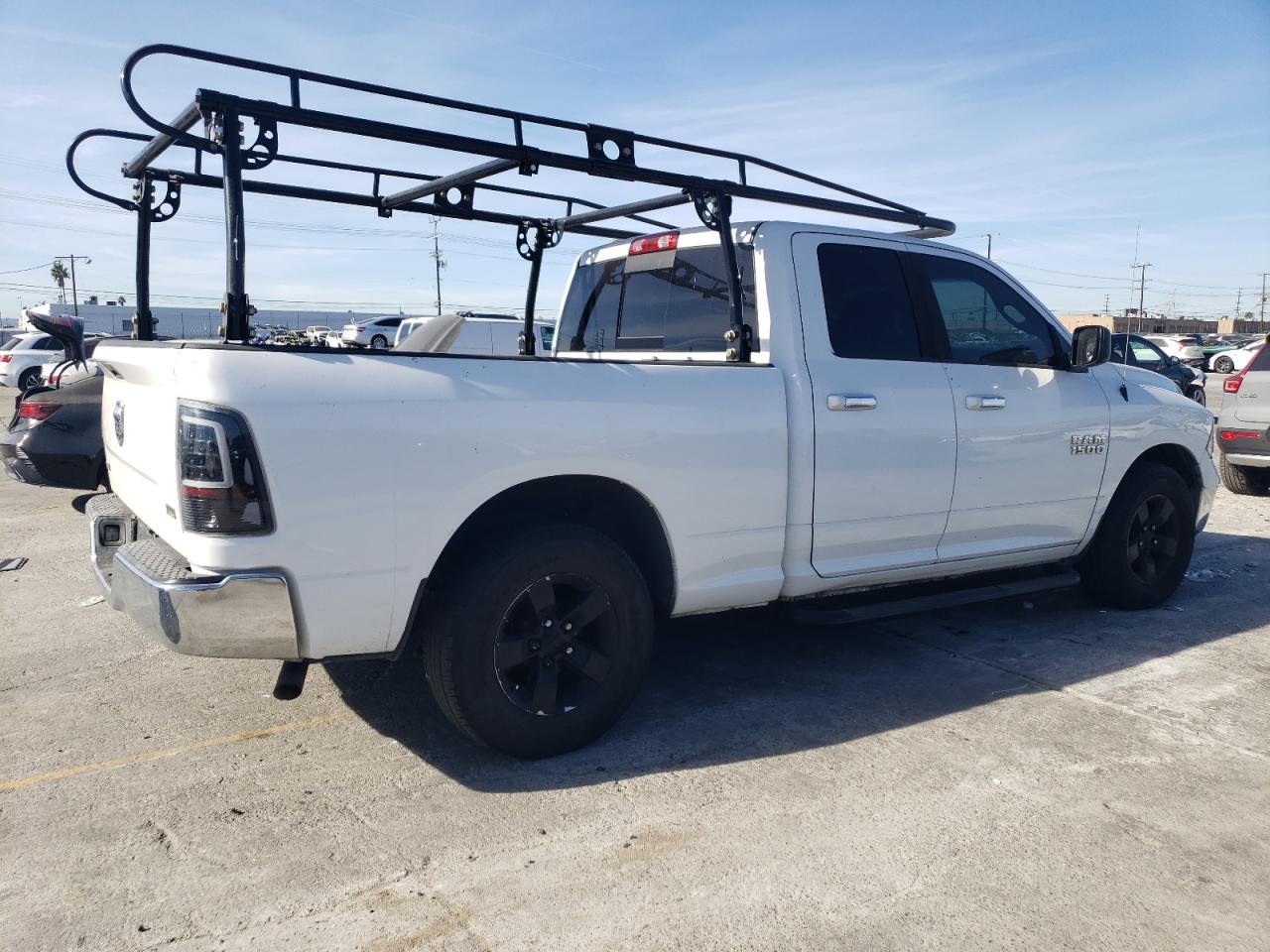 2016 RAM 1500 VIN 1C6RR6GG6GS163504 Copart auction photo, top/roof damage thumbnail 3