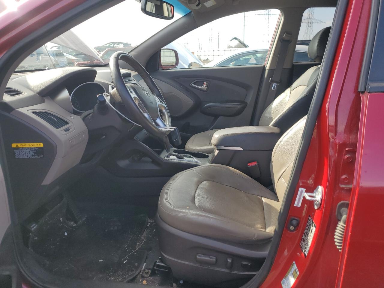 2013 Hyundai Tucson VIN KM8JU3AC8DU762862 Copart auction photo, rear end / minor dent/scratches damage thumbnail 7