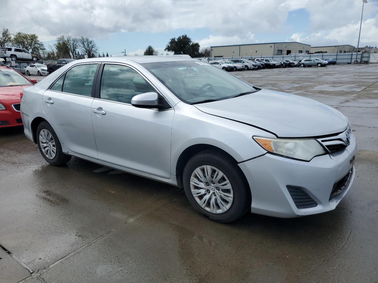 2014 Toyota Camry VIN 4T4BF1FK8ER393348 Copart auction photo, rear end damage thumbnail 4