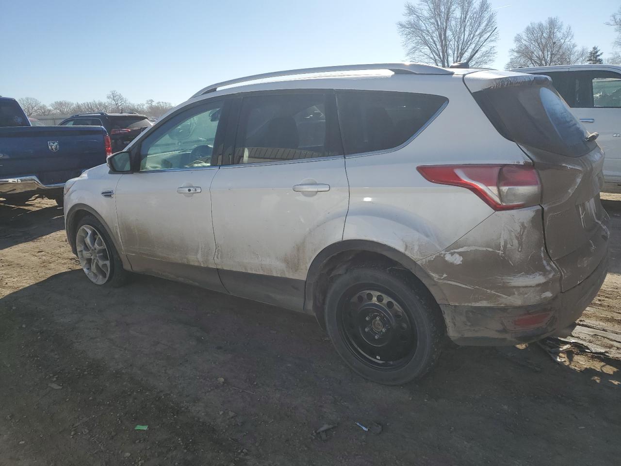 2015 Ford Escape VIN 1FMCU9JX7FUA42373 Copart auction photo, rear end damage thumbnail 2