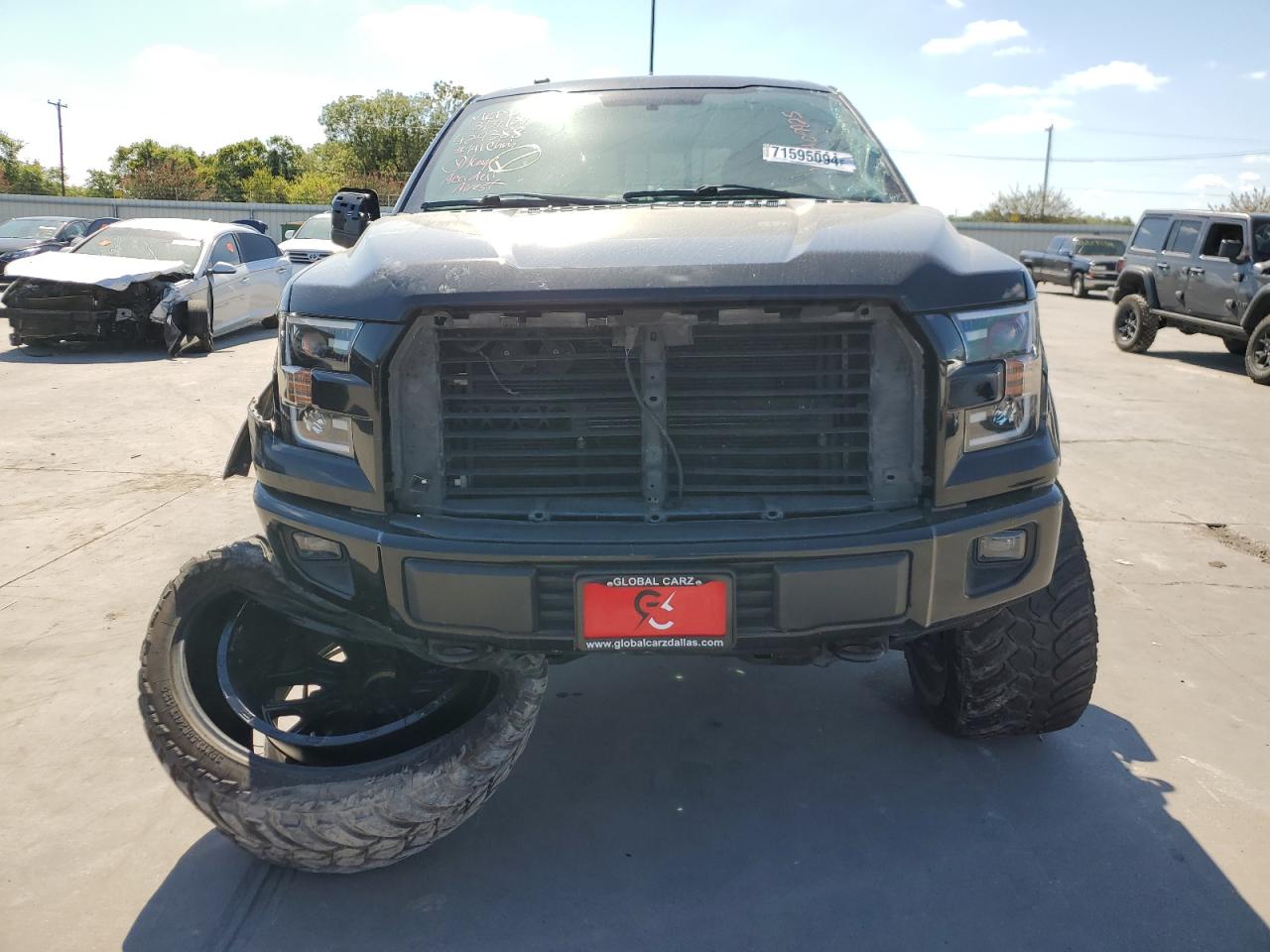 2017 Ford F-150 VIN 1FTEW1EF7HFA09925 Copart auction photo, all over damage thumbnail 5