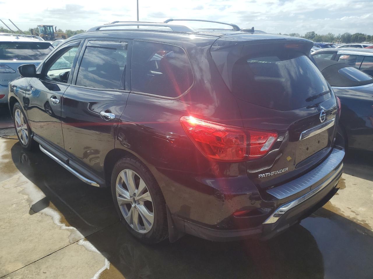 2018 Nissan Pathfinder VIN 5N1DR2MN2JC620935 Copart auction photo, water/flood damage thumbnail 2
