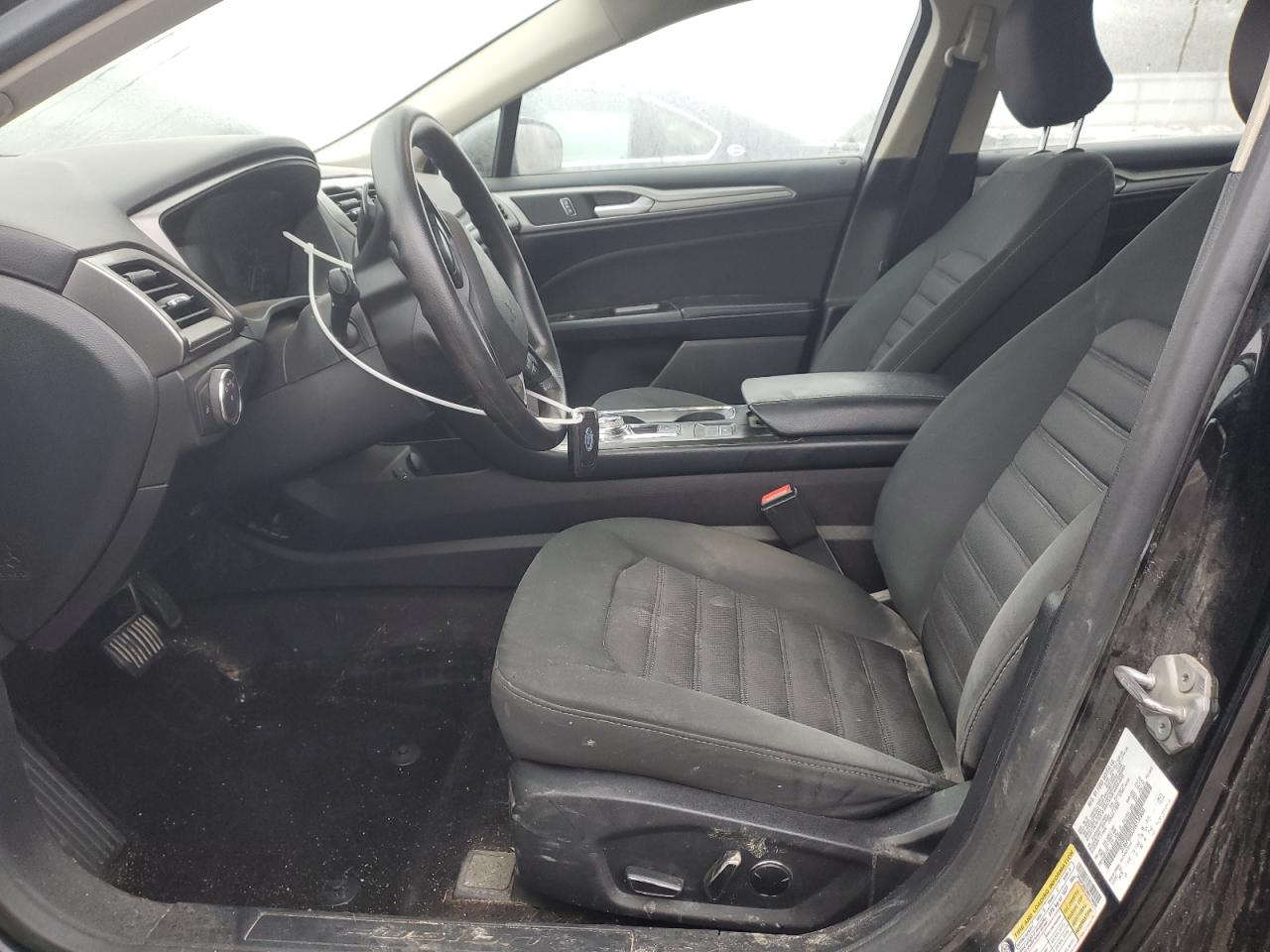 2017 Ford Fusion VIN 3FA6P0HD3HR139800 Copart auction photo, front end / side damage thumbnail 7