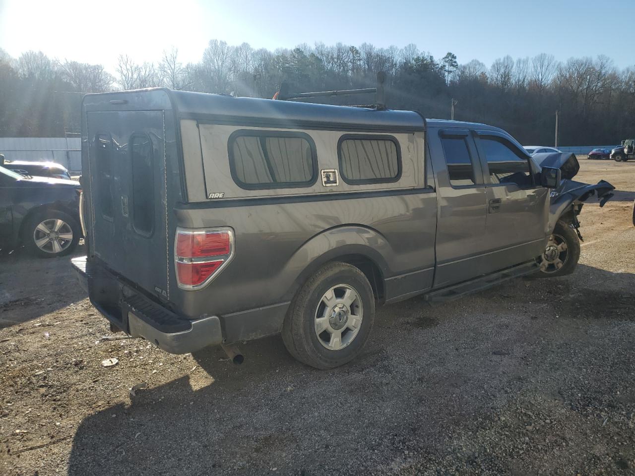 2014 Ford F-150 VIN 1FTEX1CM7EFC00724 Copart auction photo, front end / side damage thumbnail 3