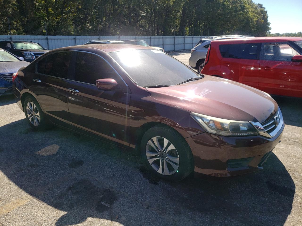 2014 Honda Accord VIN 1HGCR2F30EA042719 Copart auction photo, minor dent/scratches damage thumbnail 4