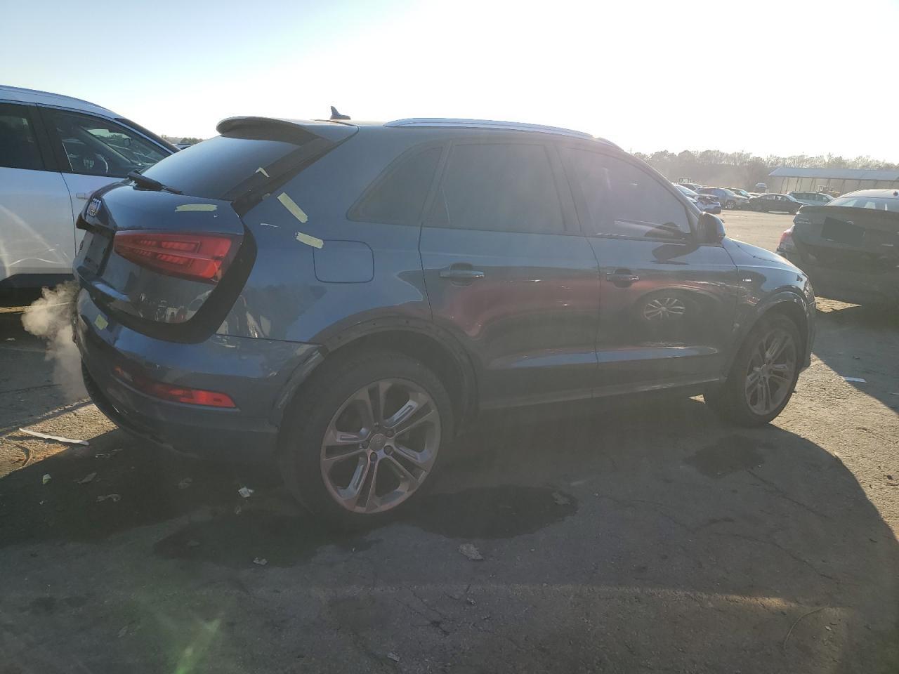 2018 Audi Q3 VIN WA1BCCFS7JR005066 Copart auction photo, rear end damage thumbnail 3