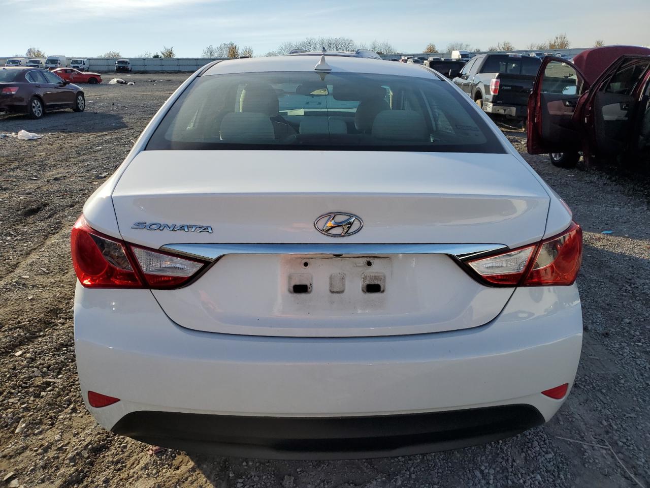 2014 Hyundai Sonata VIN 5NPEB4AC6EH934965 Copart auction photo, front end damage thumbnail 6