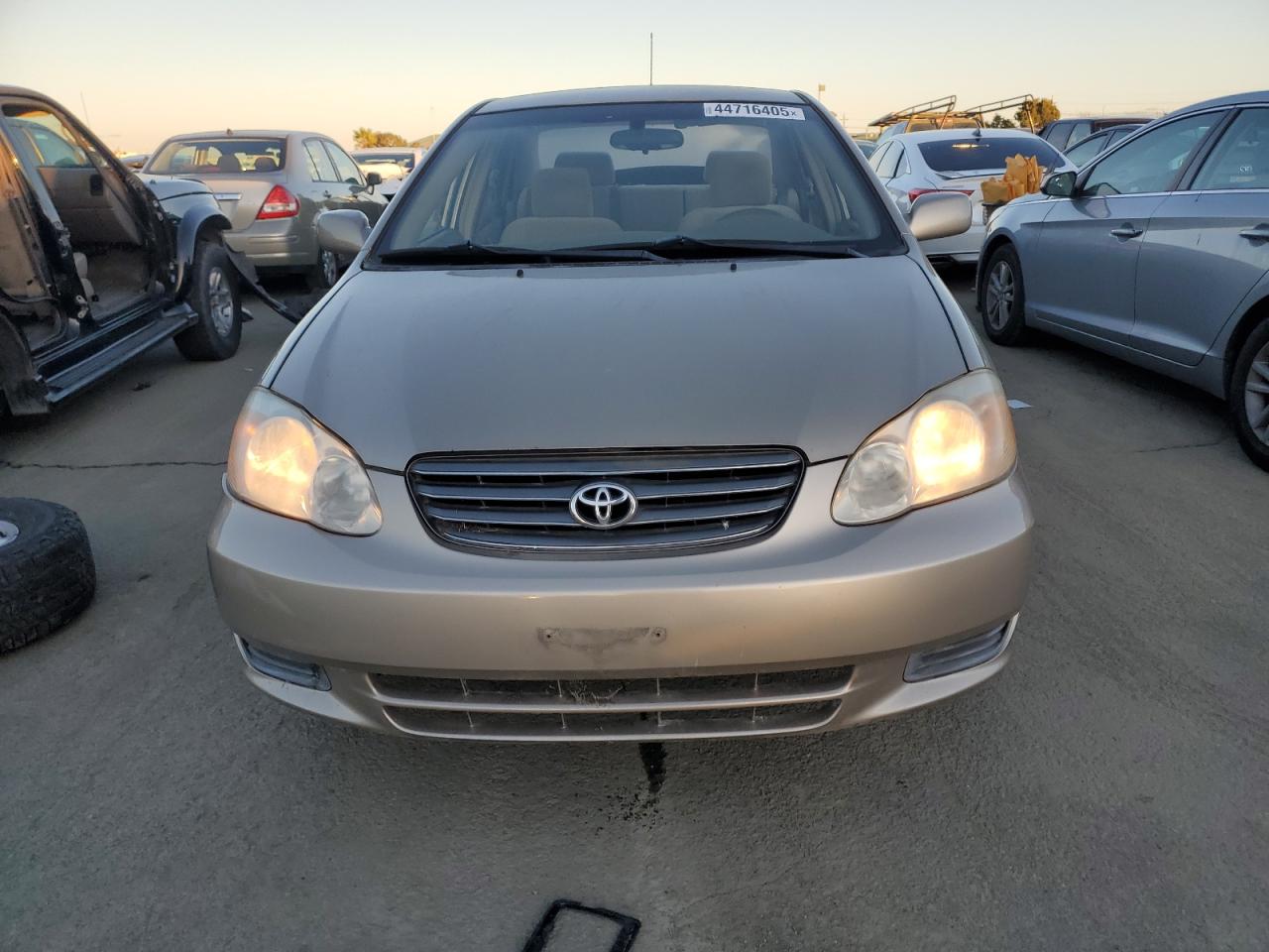 2004 Toyota Corolla VIN 1NXBR32E14Z276240 Copart auction photo, rear end / side damage thumbnail 6