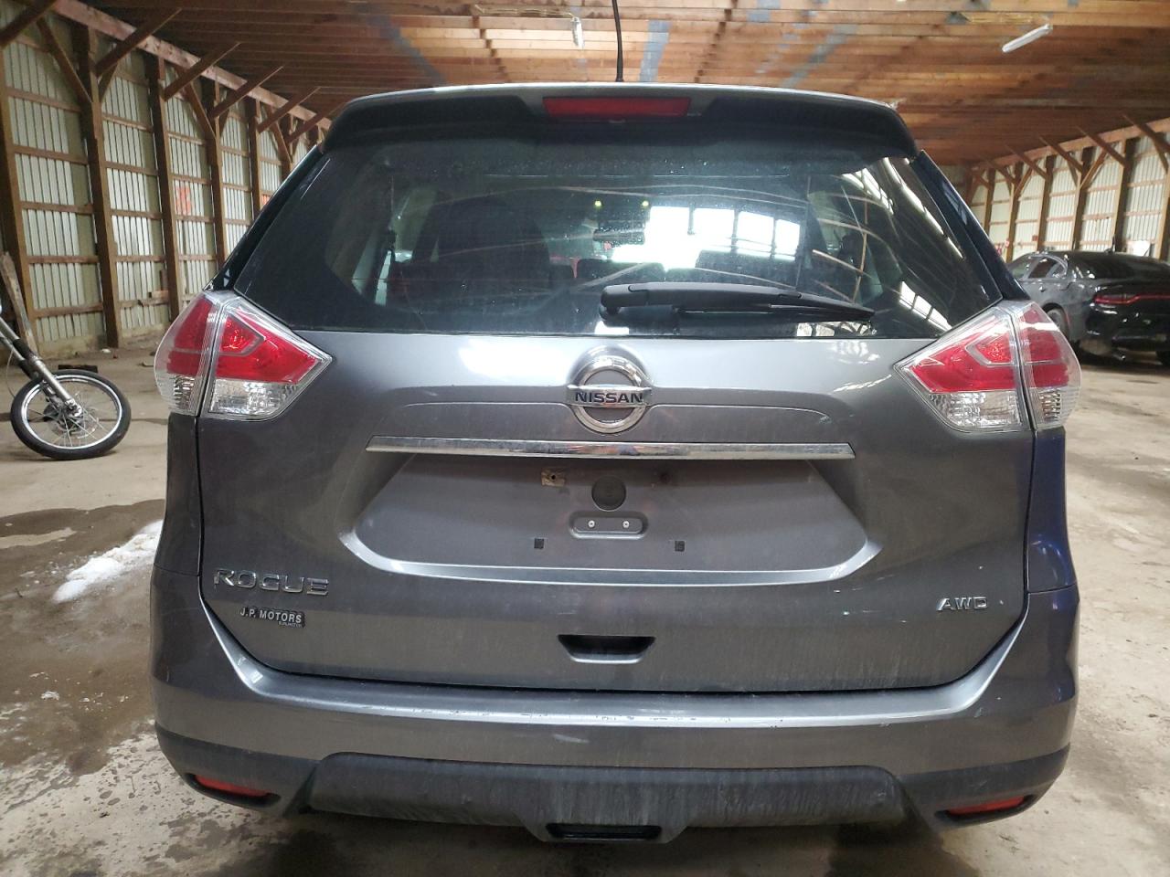 2016 Nissan Rogue VIN 5N1AT2MV5GC780465 Copart auction photo, front end damage thumbnail 6