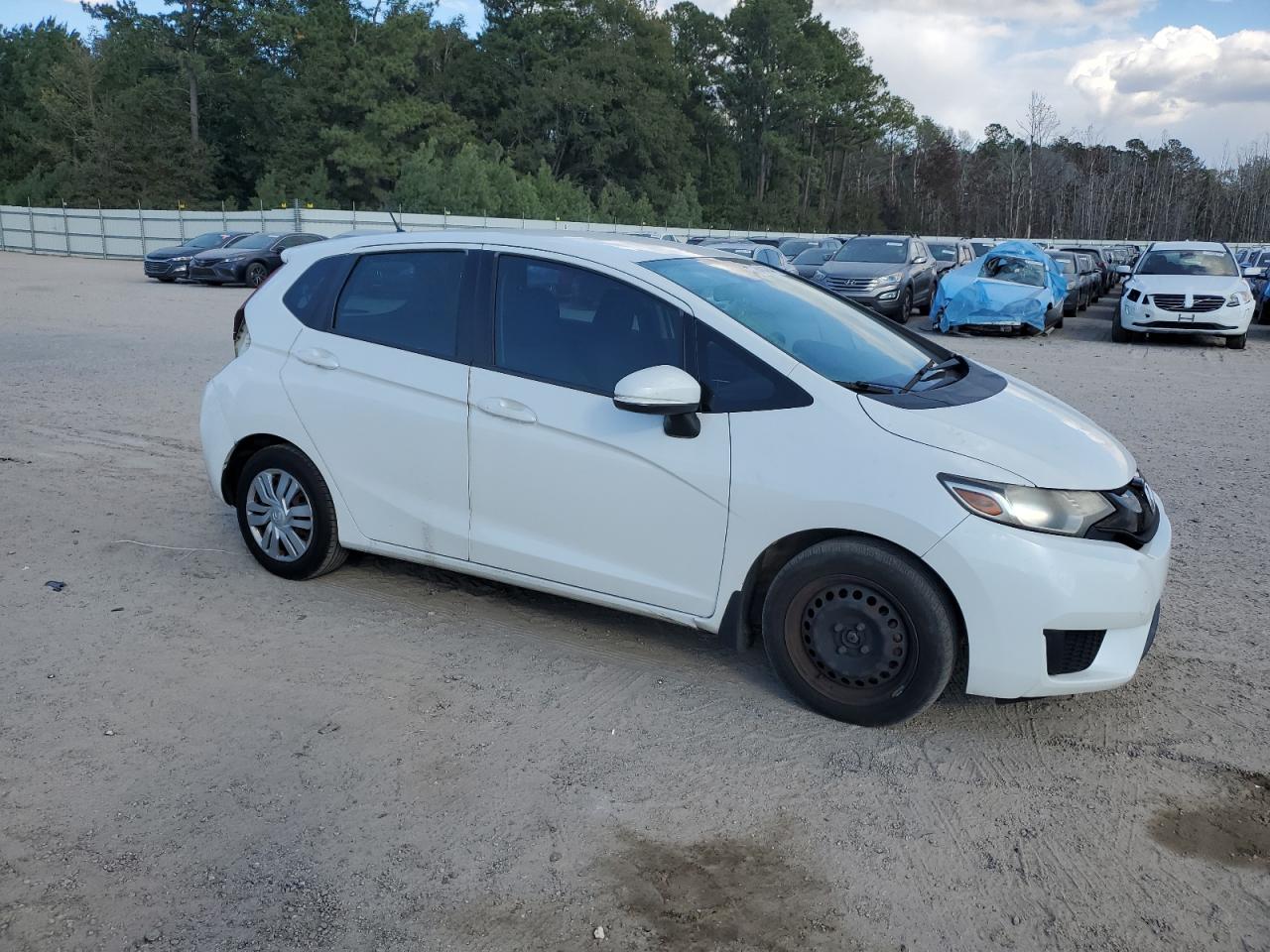 2017 Honda Fit VIN JHMGK5H55HS010768 Copart auction photo, rear end damage thumbnail 4