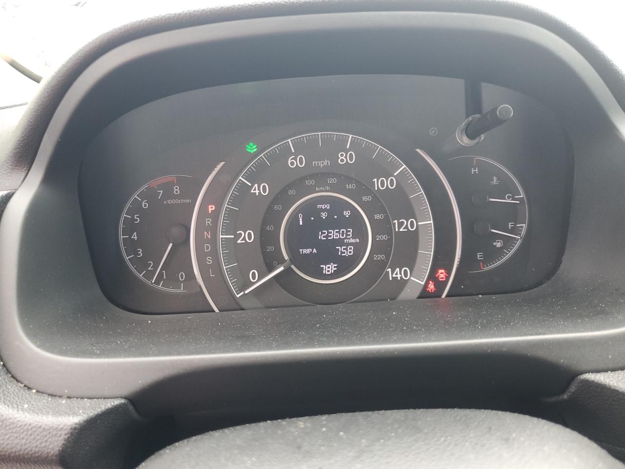 2016 Honda CR-V VIN 5J6RM4H42GL057247 Copart auction photo, water/flood damage thumbnail 9