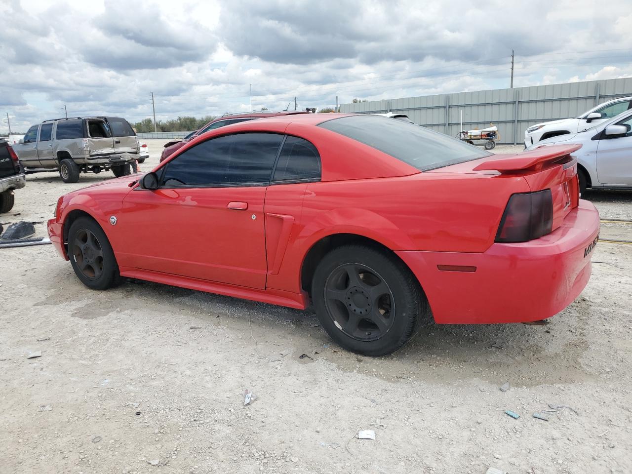 2004 Ford Mustang VIN 1FAFP40644F198897 Copart auction photo, front end damage thumbnail 2