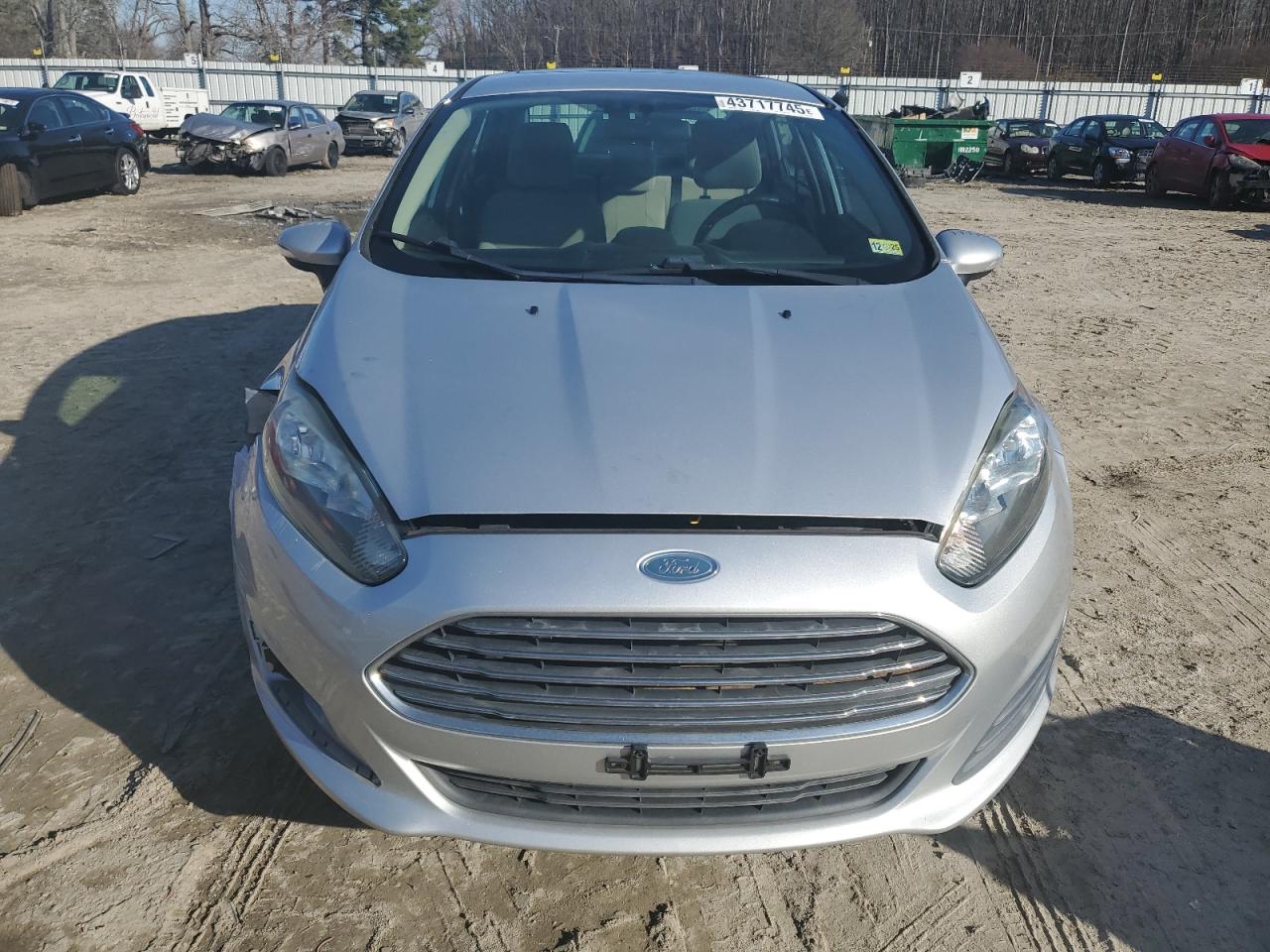 2014 Ford Fiesta VIN 3FADP4BJ1EM216041 Copart auction photo, front end / minor dent/scratches damage thumbnail 5