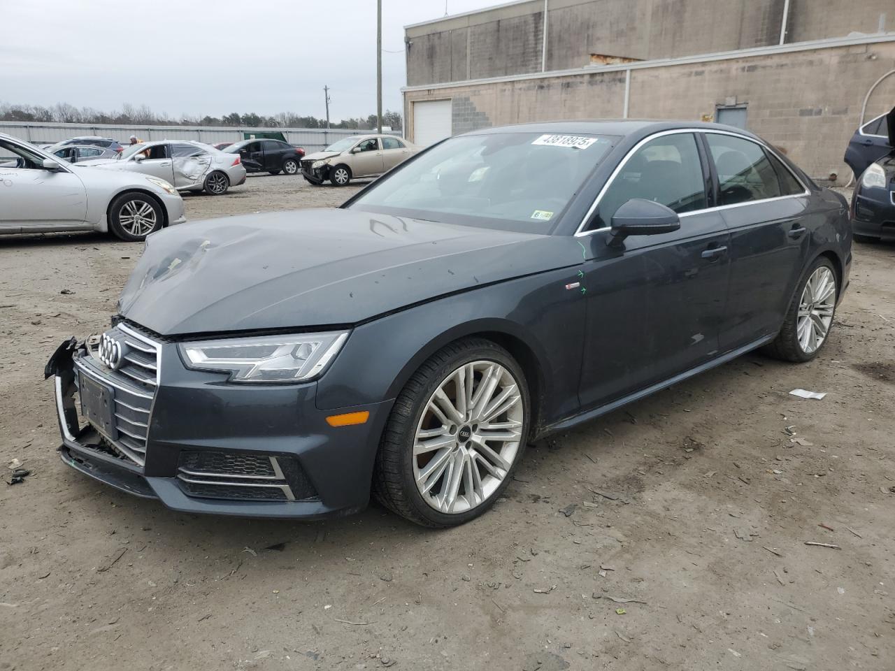 2017 Audi A4 VIN WAUFNAF48HN000349