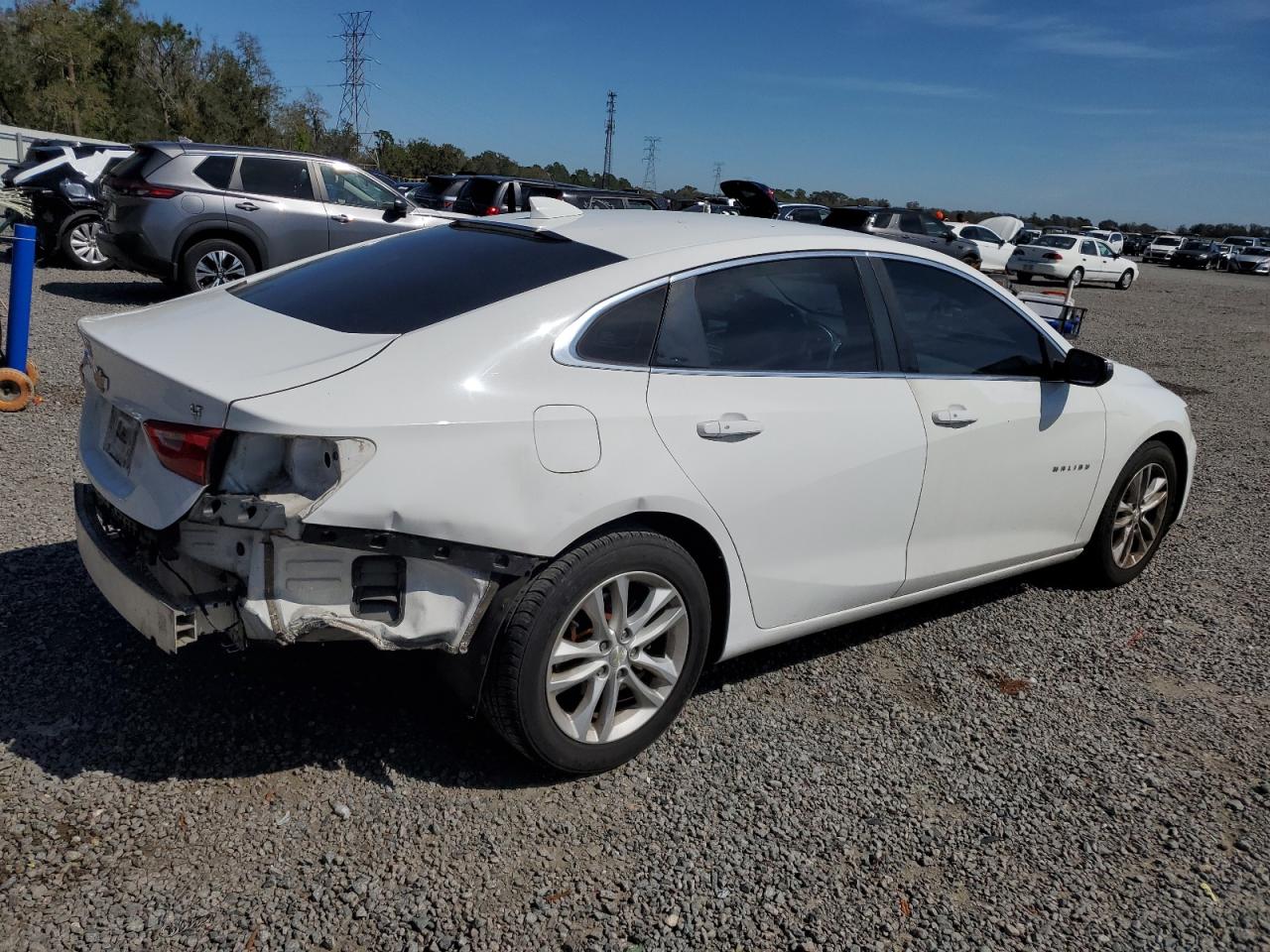 2016 Chevrolet Malibu VIN 1G1ZE5ST4GF351507 Copart auction photo, rear end damage thumbnail 3