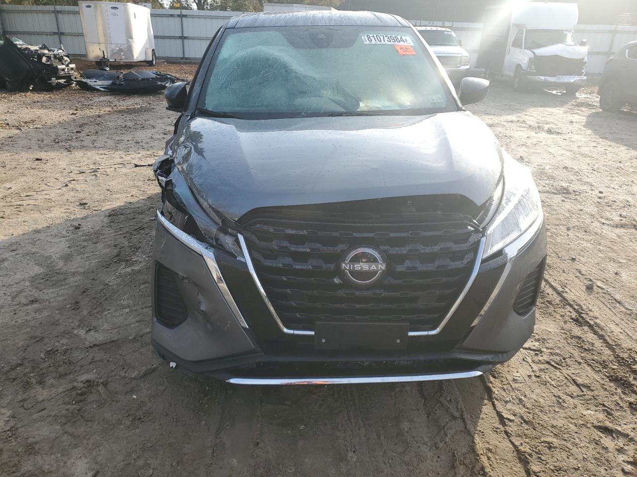 2022 Nissan Kicks VIN 3N1CP5BV7NL522765 Copart auction photo, front end / side damage thumbnail 5
