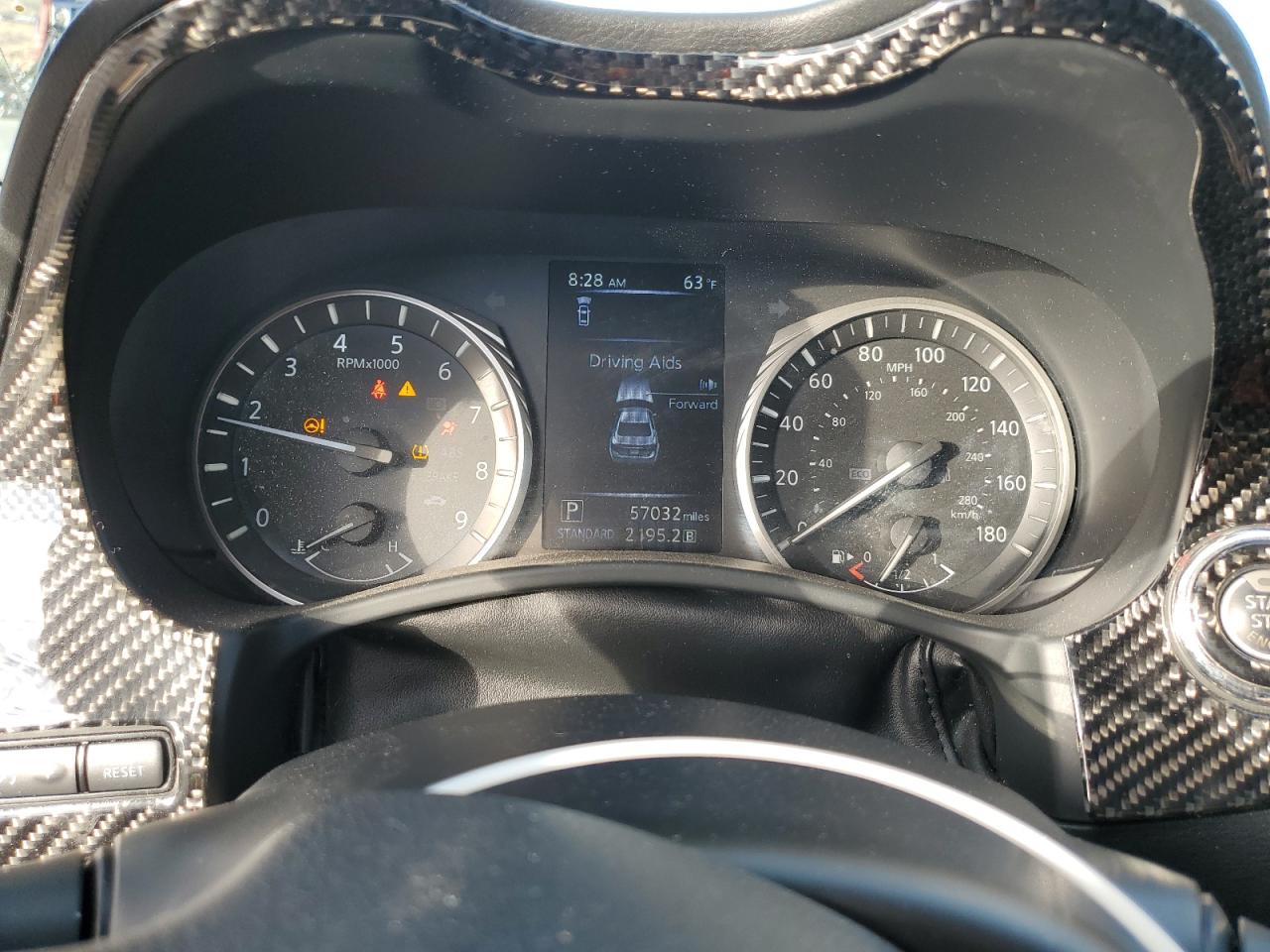 2019 Infiniti Q50 VIN JN1EV7AR5KM592586 Copart auction photo, front end damage thumbnail 9