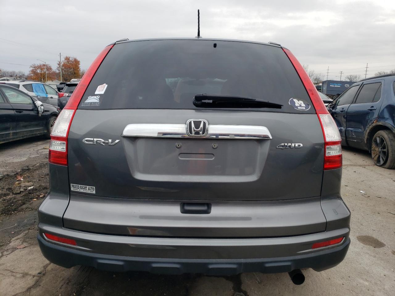 2010 Honda CR-V VIN 5J6RE4H7XAL093475 Copart auction photo, front end damage thumbnail 6