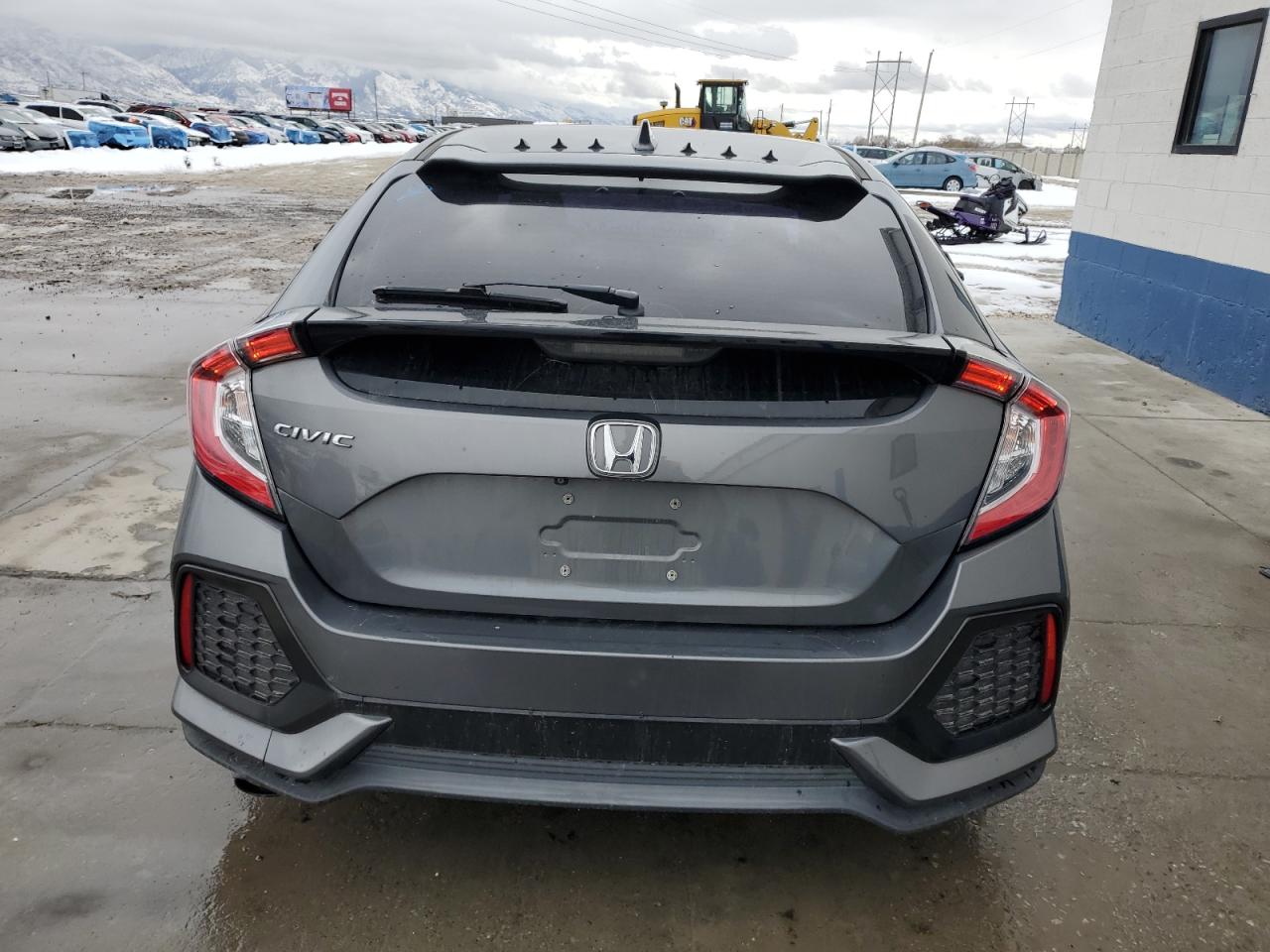 2017 Honda Civic VIN SHHFK7H52HU407777 Copart auction photo, side / rear end damage thumbnail 6