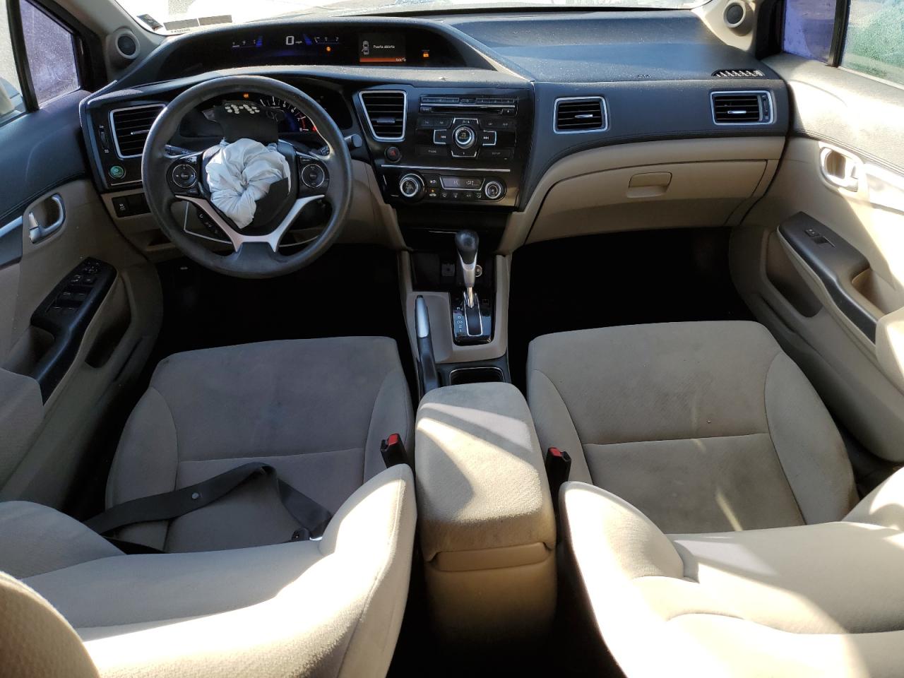 2013 Honda Civic VIN 19XFB2F82DE246526 Copart auction photo, front end damage thumbnail 8