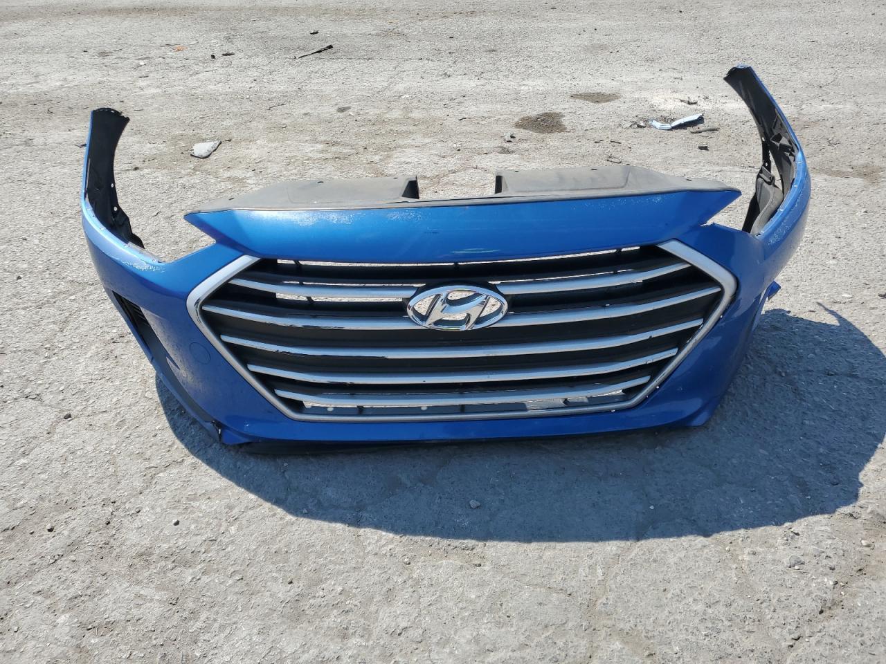 2017 Hyundai Elantra VIN KMHD84LF0HU209353 Copart auction photo, front end damage thumbnail 14