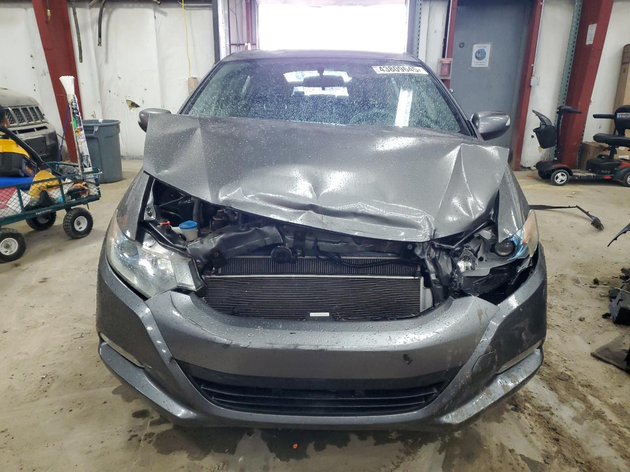 2010 Honda Insight VIN JHMZE2H75AS036261 Copart auction photo, front end / minor dent/scratches damage thumbnail 5