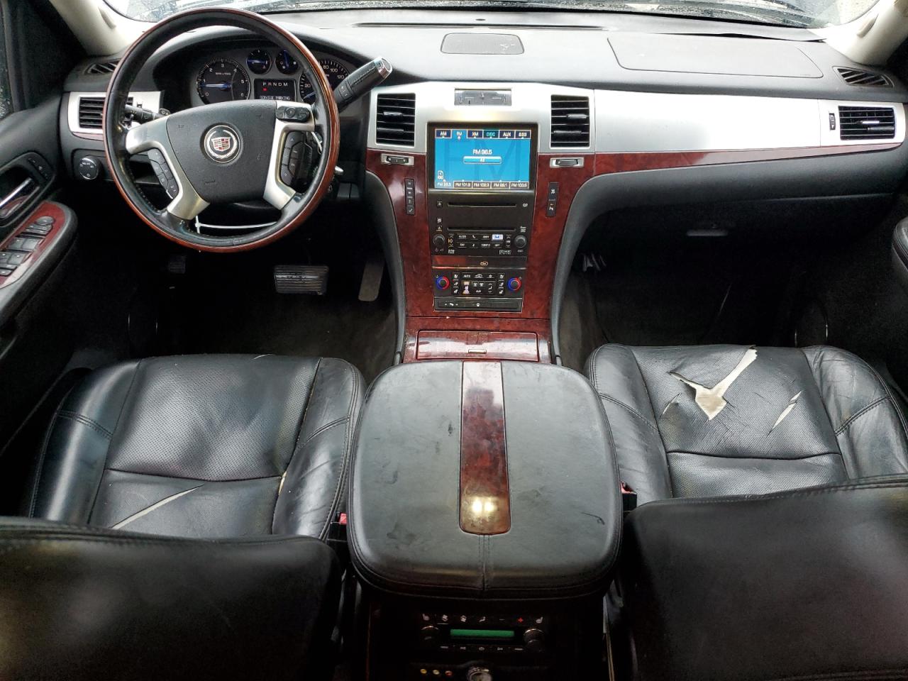 2007 Cadillac Escalade VIN 1GYFK66837R348668 Copart auction photo, front end / side damage thumbnail 8