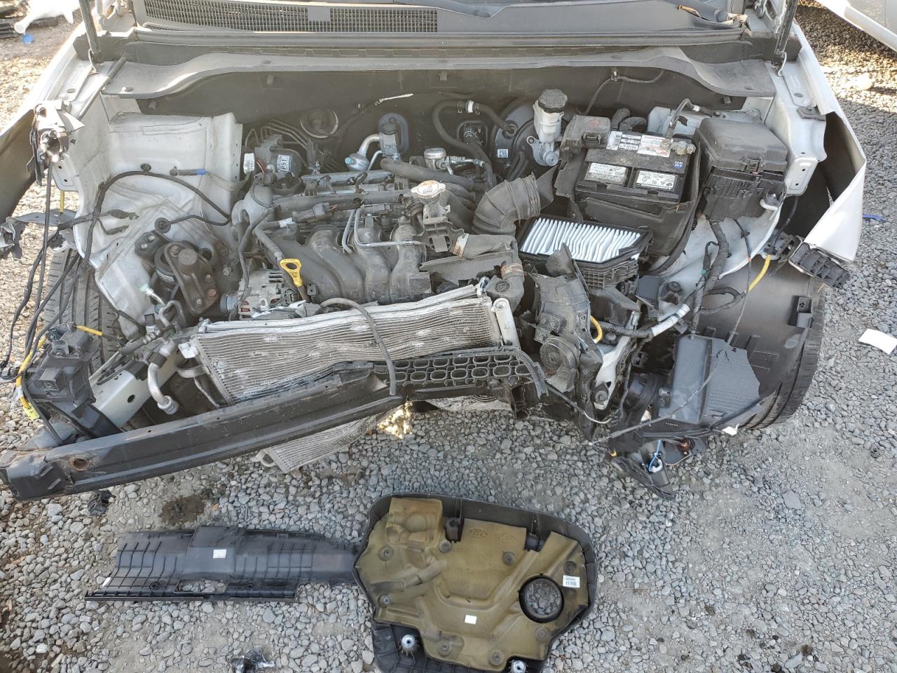 2015 KIA Soul VIN KNDJN2A21F7758821 Copart auction photo, front end damage thumbnail 11