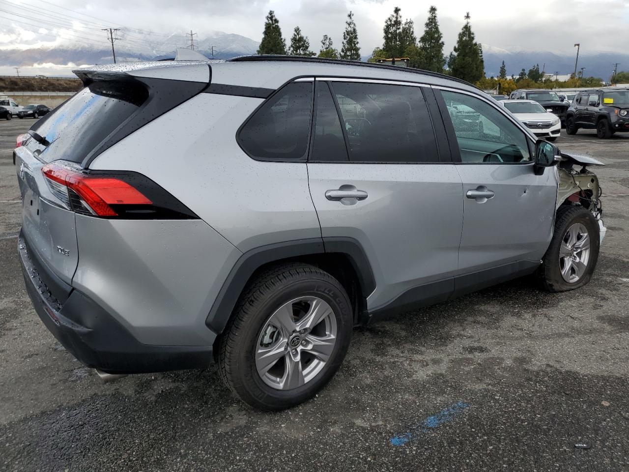 2023 Toyota RAV 4 VIN 2T3W1RFV3PW272899 Copart auction photo, front end / mechanical damage thumbnail 3