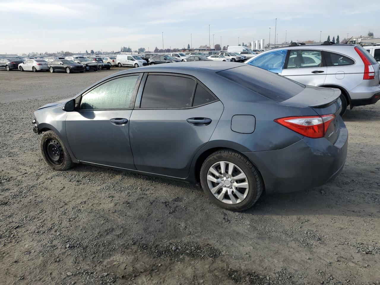 2014 Toyota Corolla VIN 5YFBURHE1EP143067 Copart auction photo, front end damage thumbnail 2