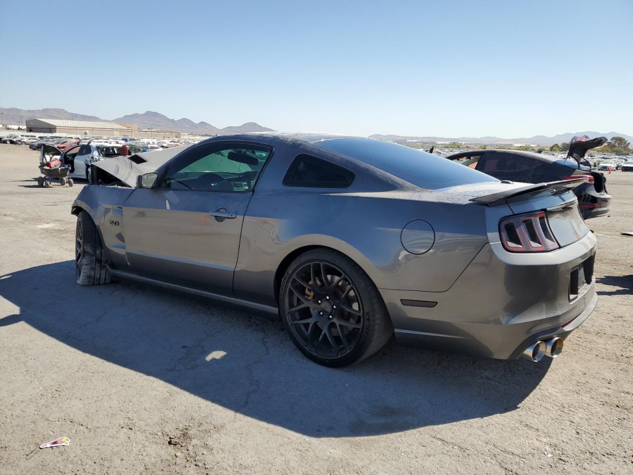 2014 Ford Mustang VIN 1ZVBP8CF2E5275203 Copart auction photo, front end damage thumbnail 2