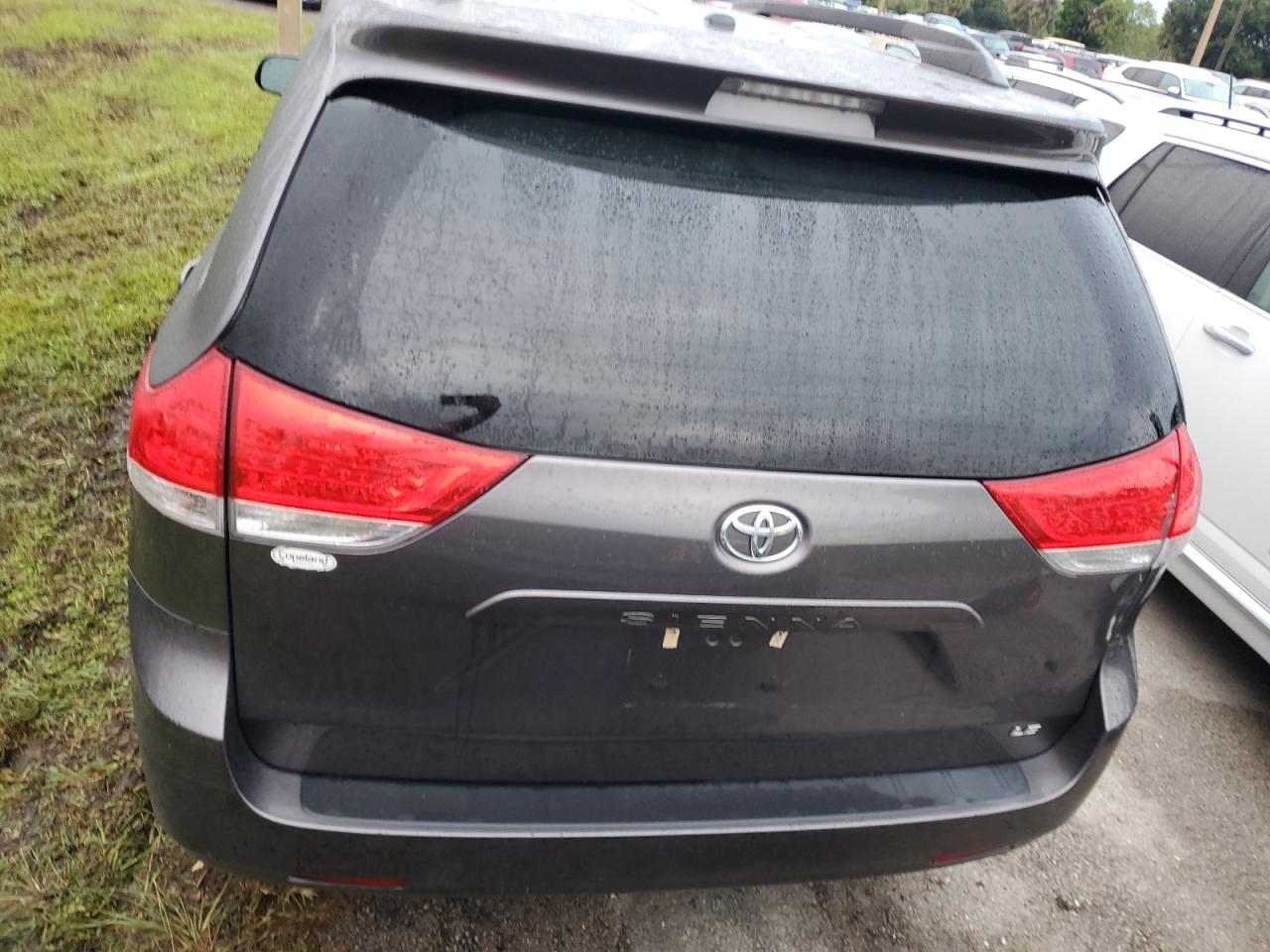 2012 Toyota Sienna VIN 5TDKK3DC3CS255901 Copart auction photo, water/flood damage thumbnail 6