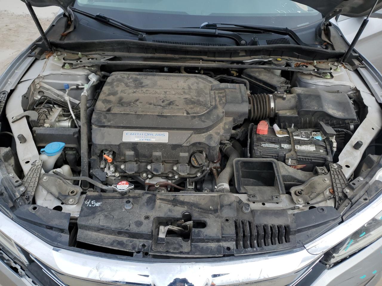2017 Honda Accord VIN 1HGCR3F8XHA005179 Copart auction photo, front end / side damage thumbnail 11